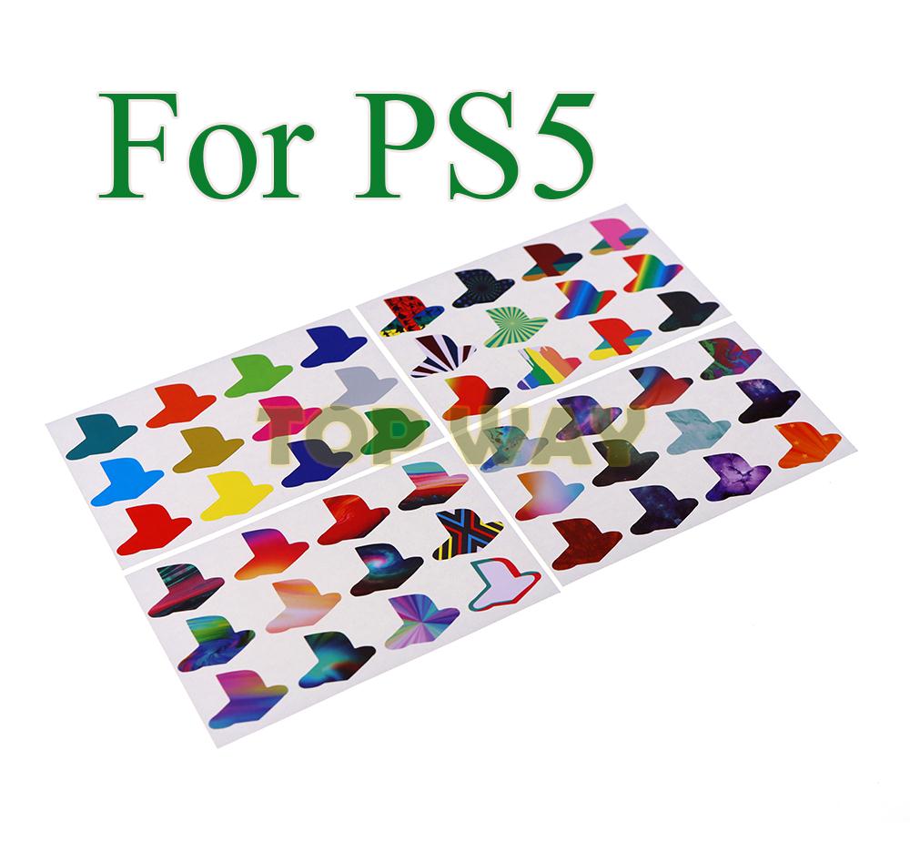 Gaming Console And Controller - 12 Pezzi/Lotto Adesivi Colorati per PS5,