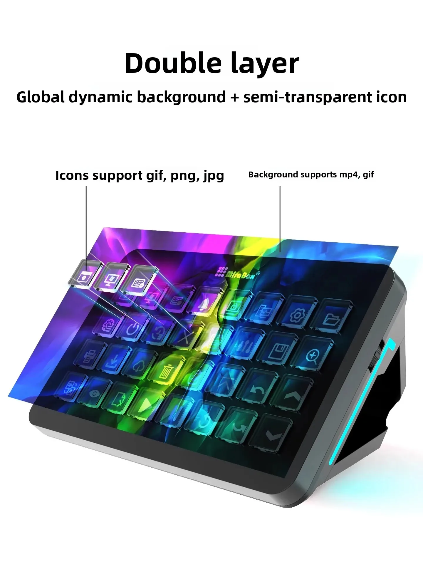 Mirabox XL Stream Deck Tastier - Gaming Console With Keyboard recensione e prezzo
