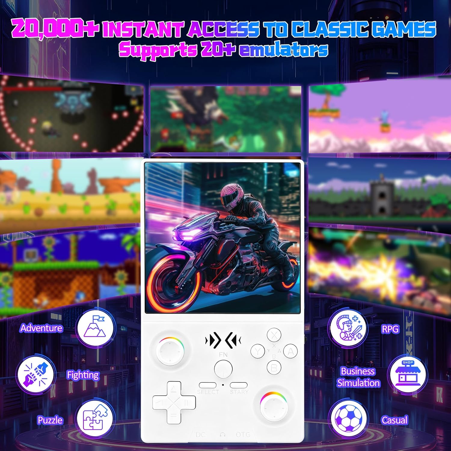 Console di Gioco Portatile Ret - Gaming Console Handheld Android recensione e prezzo