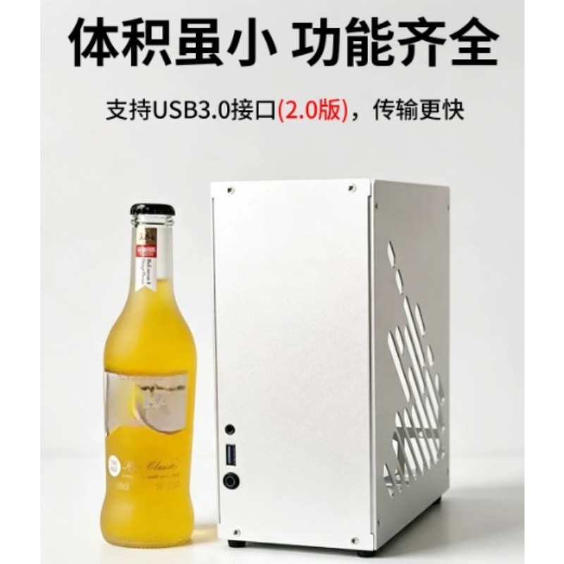 Chassis M24 Mini A4 ITX con co - Console Gaming Pc Case recensione e prezzo