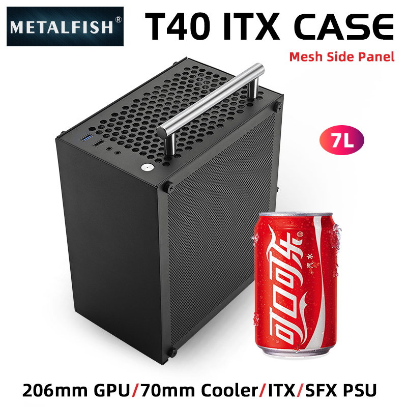 METALFISH T40 Mini ITX Custodi - Console Gaming Pc Case recensione e prezzo