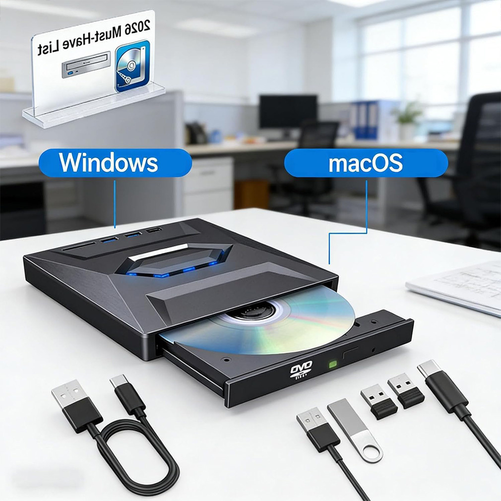 Lettore DVD BD CD 7-in-1 USB 3 - Gaming Console Pc recensione e prezzo