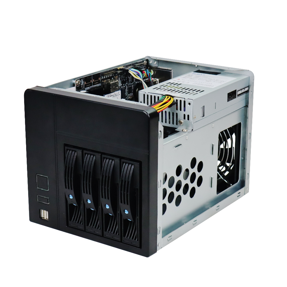 NAS-4 Case NAS a 4 Bay, Chassi - Console Gaming Pc Case recensione e prezzo