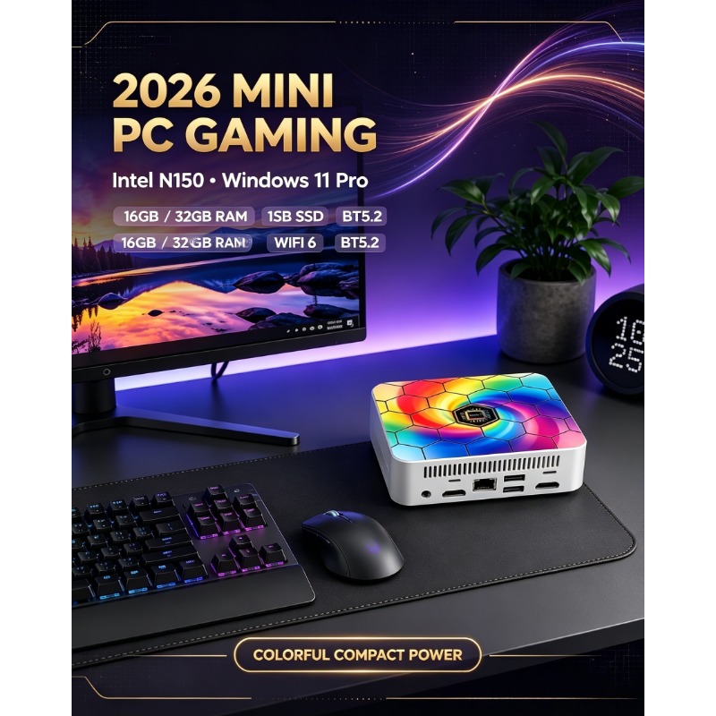 2026 Snug Core N150 MINI PC Wi - Gaming Console In 2026 recensione e prezzo