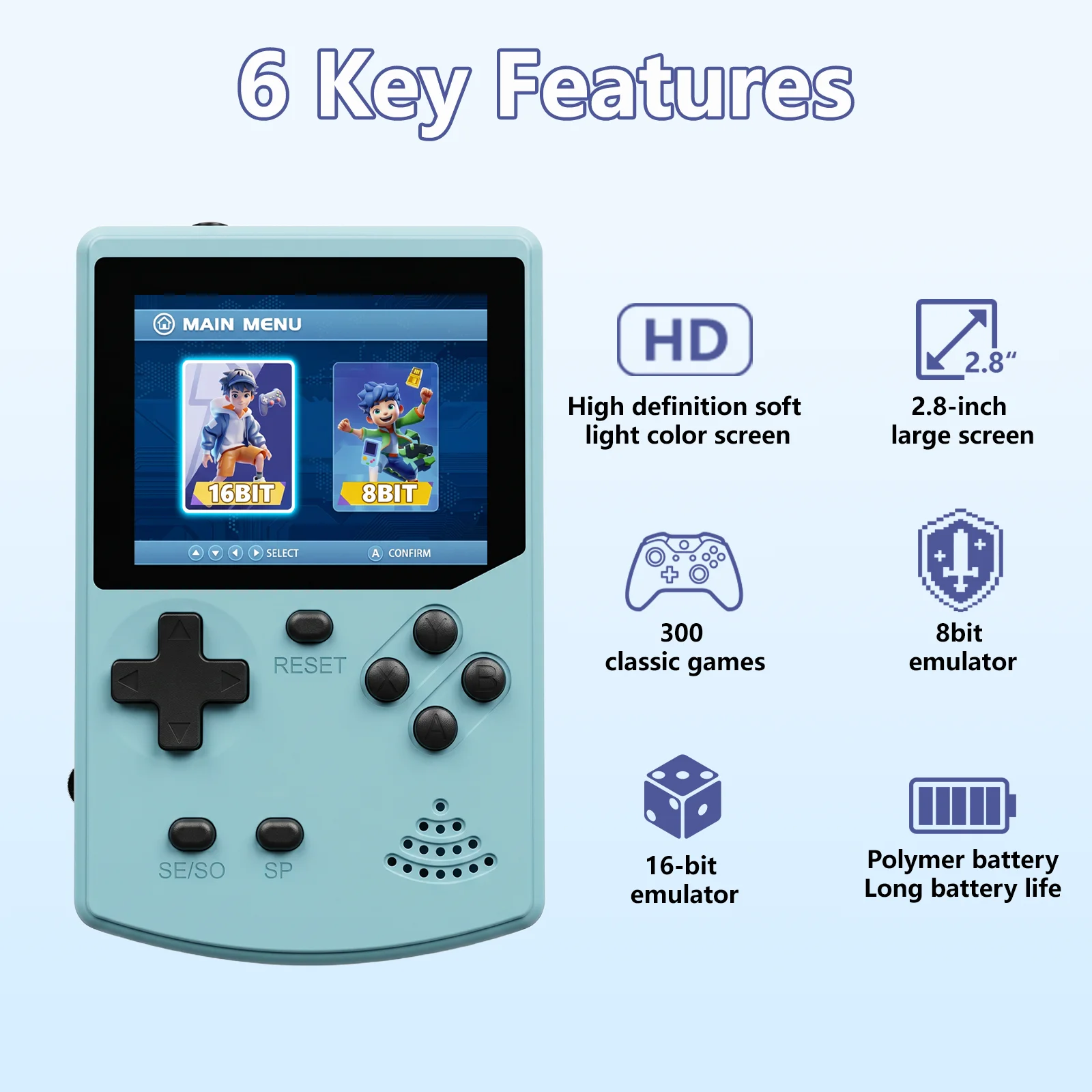 Console di gioco portatile GAM - Gaming Console Handheld Android recensione e prezzo